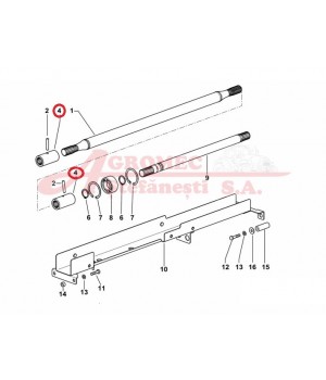 Bucsa cuplare 4x4 0.255.2617.0